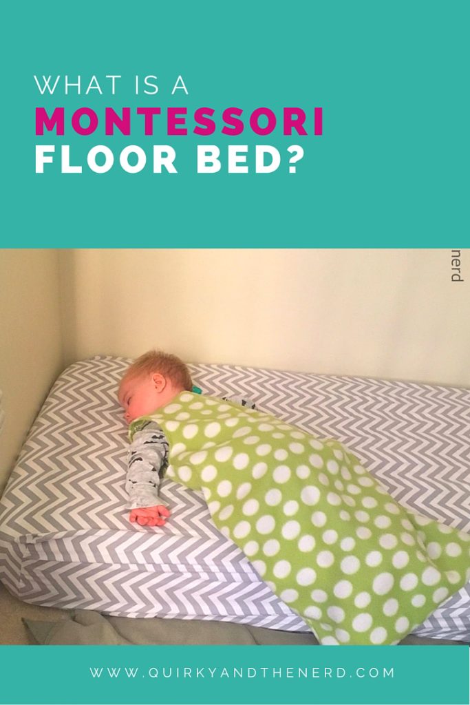 co sleeping mattress on floor